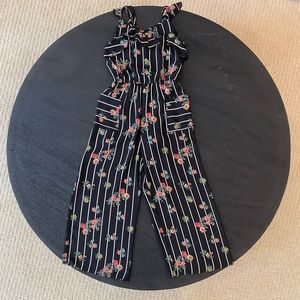 Floral Print Jumpsuit